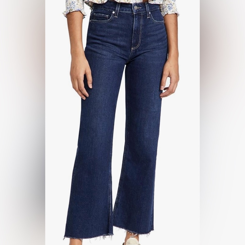 NWT PAIGE DENIM LEENAH HIGH RISE ANKLE TROUSER LEG 31